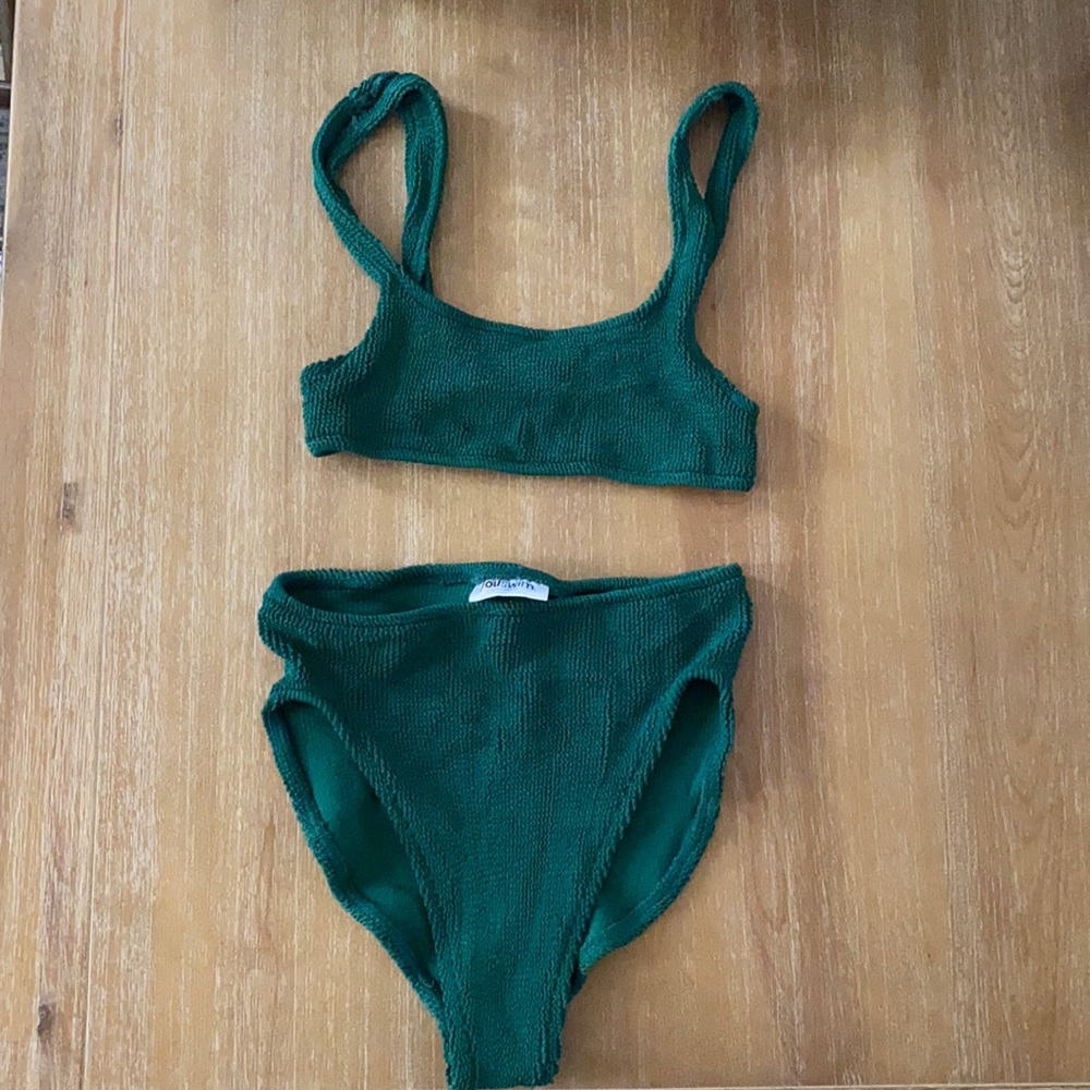 You Swim OSFM bikini in forest green